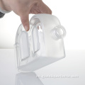 Botella de cristal transparente de 500 ml.